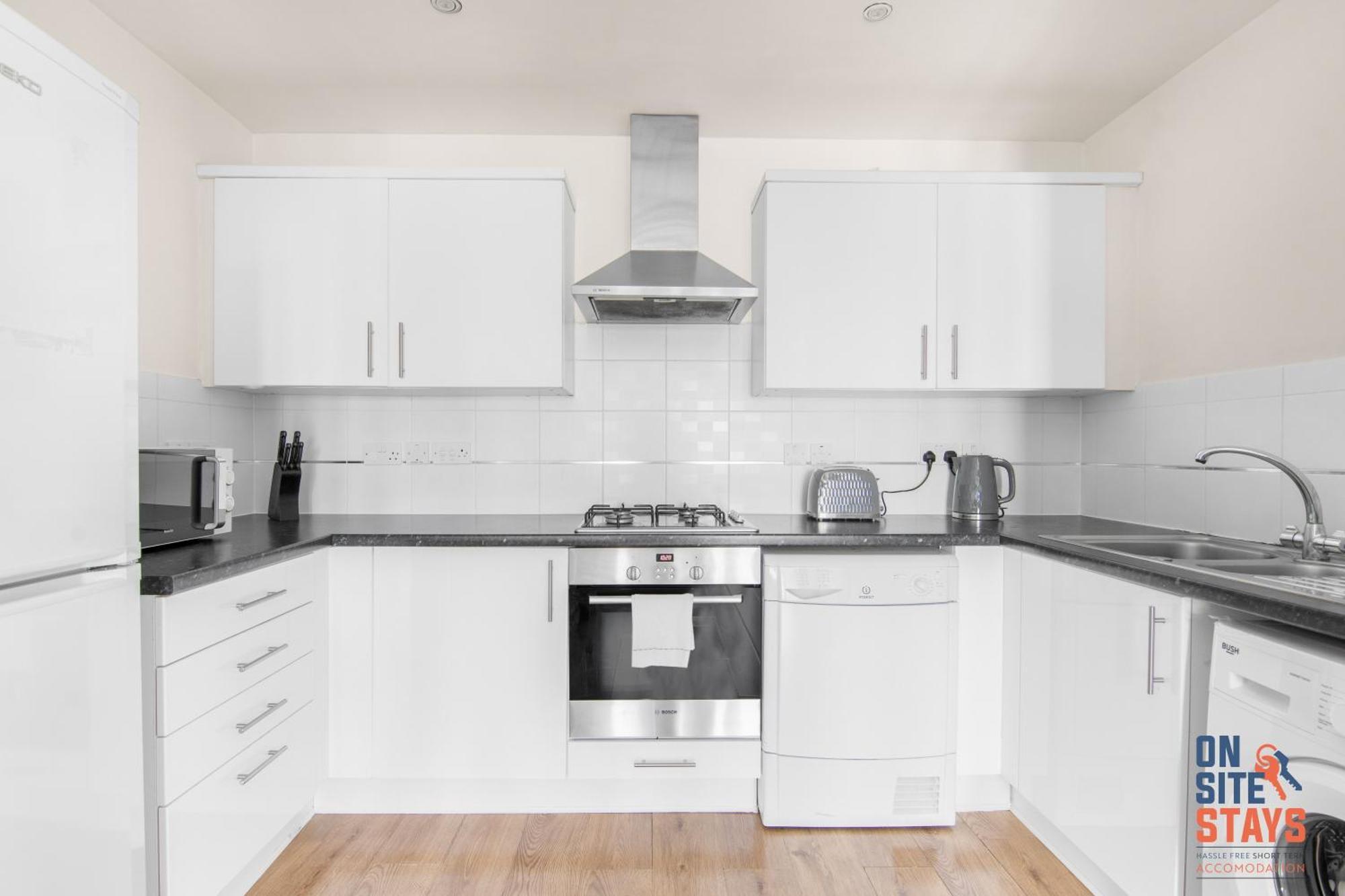 Onsitestays - Cosy 2-Bedroom Apartment With Free Parking, Wi-Fi & London Links Northfleet Exterior foto